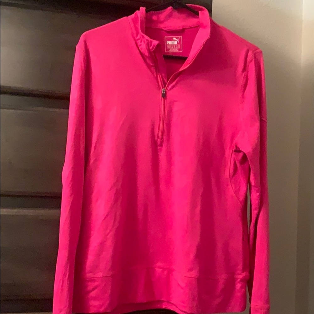 Pink Puma pullover